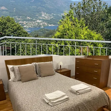 Casa De Casarelhos - Andar De Moradia - Vistas Rio E Montanha - * Герес